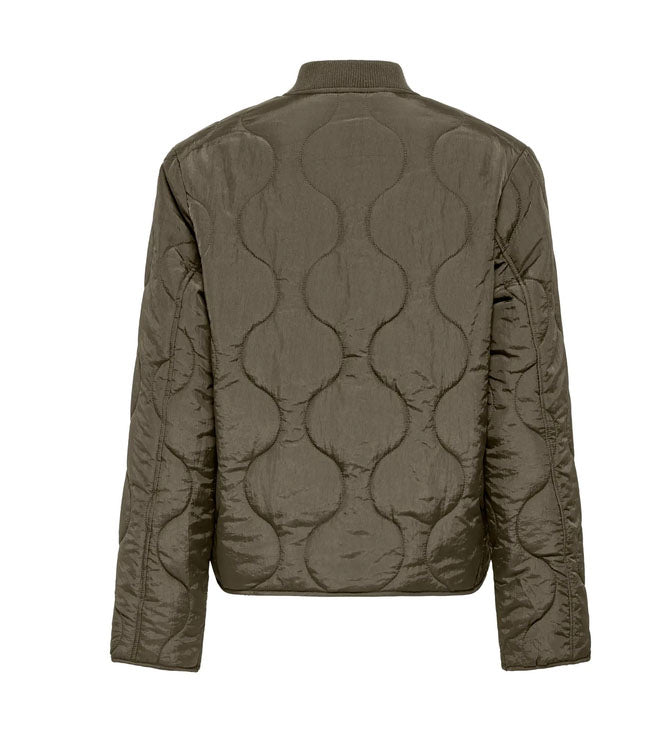Onlsalsa Quilted Jacket-Olive