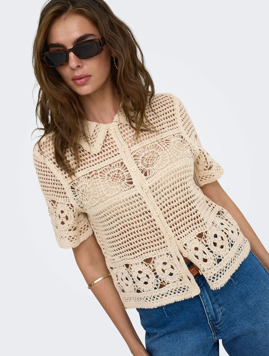 Onlleilani Shirt Sleeve Woven Shirt
