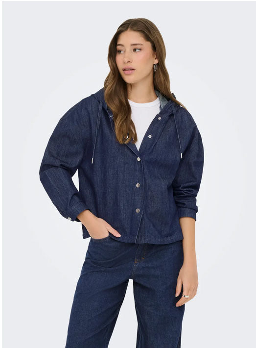 Onlizzy Hooded Denim Shirt