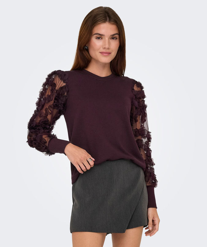 Jdyfairview Life Sweater-Winetasting