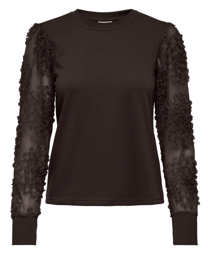 Jdyfairview Life Sweater-Coffee Bean