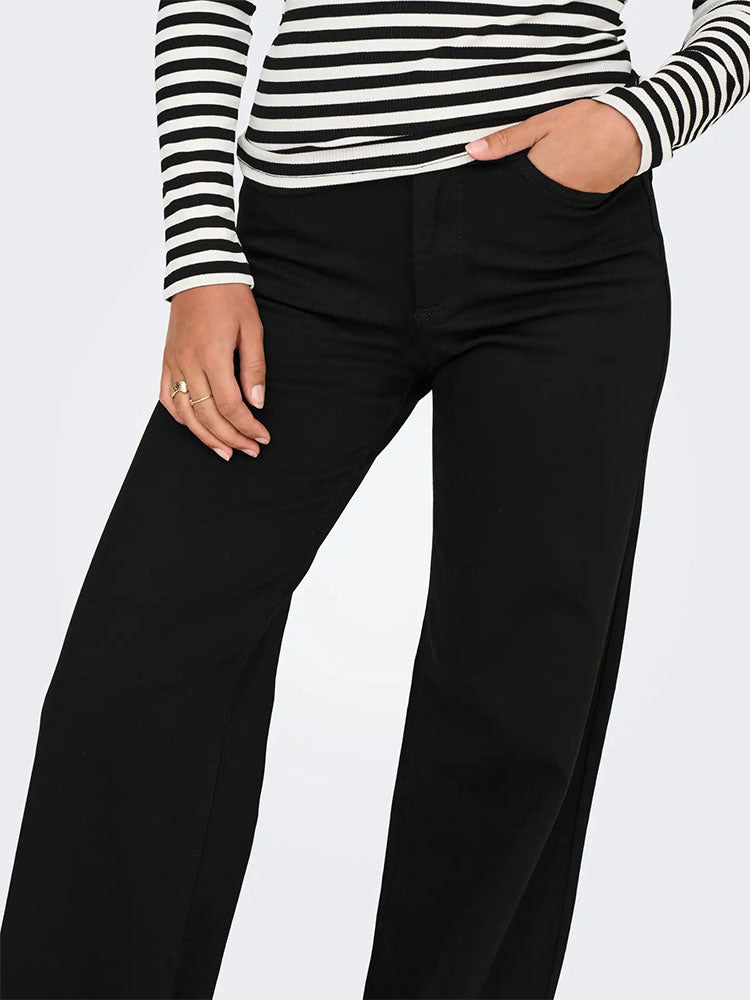 Onlmadison Blush High Waist 4EverBlack Jeans