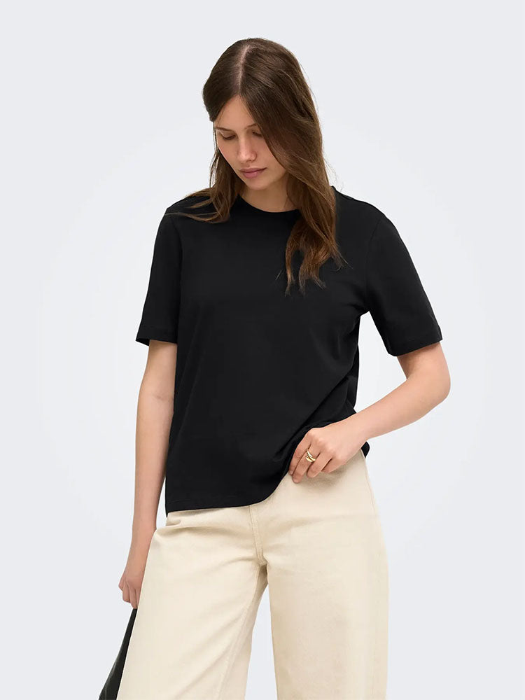 Onlhappy T-Shirt-Black