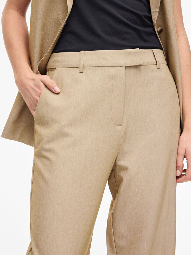 Vimivo Trousers-Tan