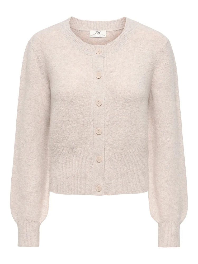 Jdybrilliant Knit Cardigan-Natural