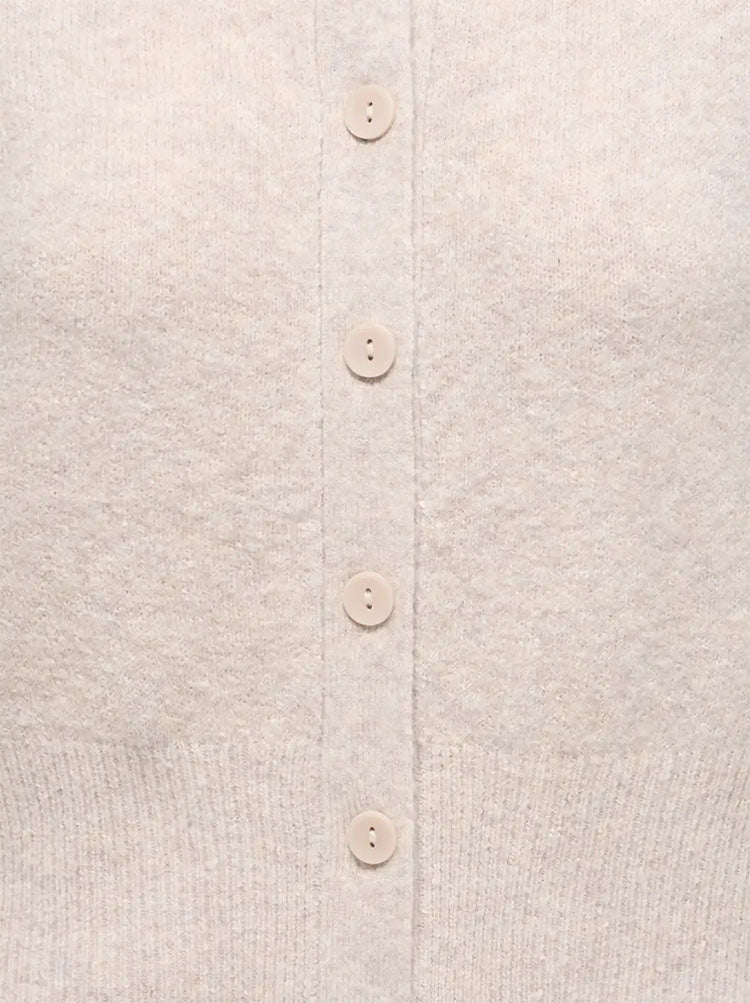 Jdybrilliant Knit Cardigan-Natural