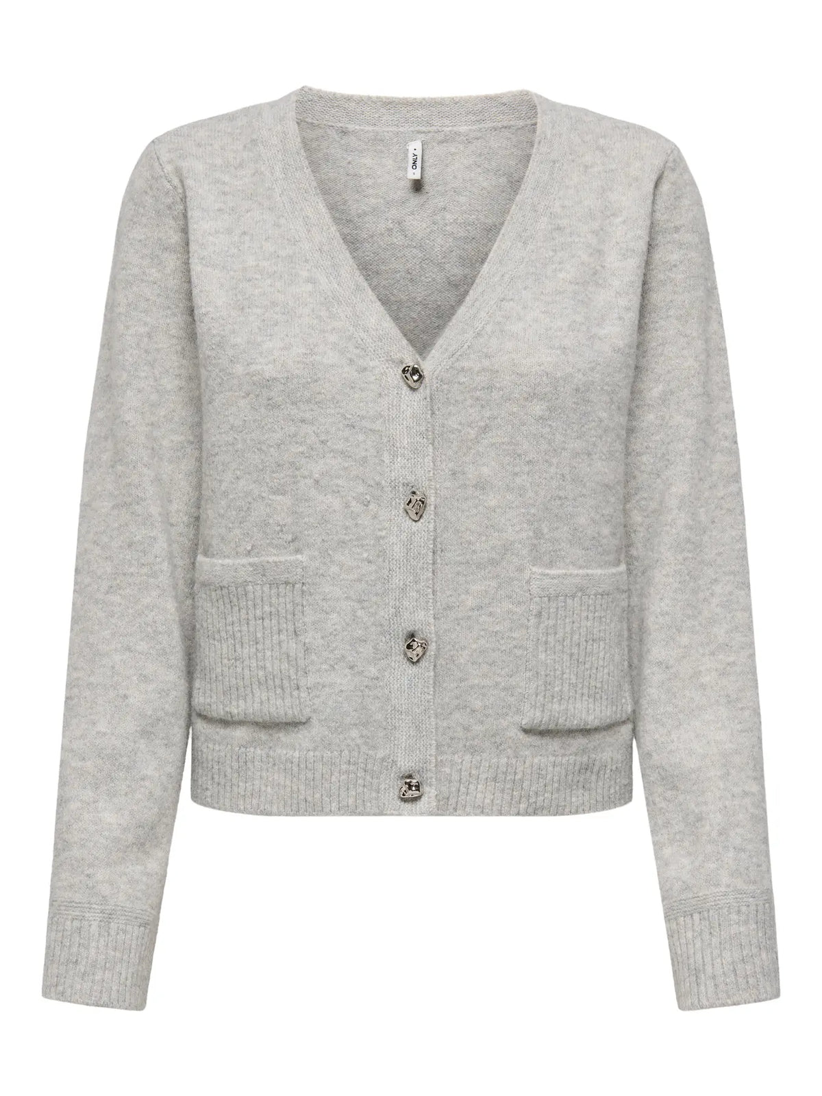 onlrene knit cardigan- grey