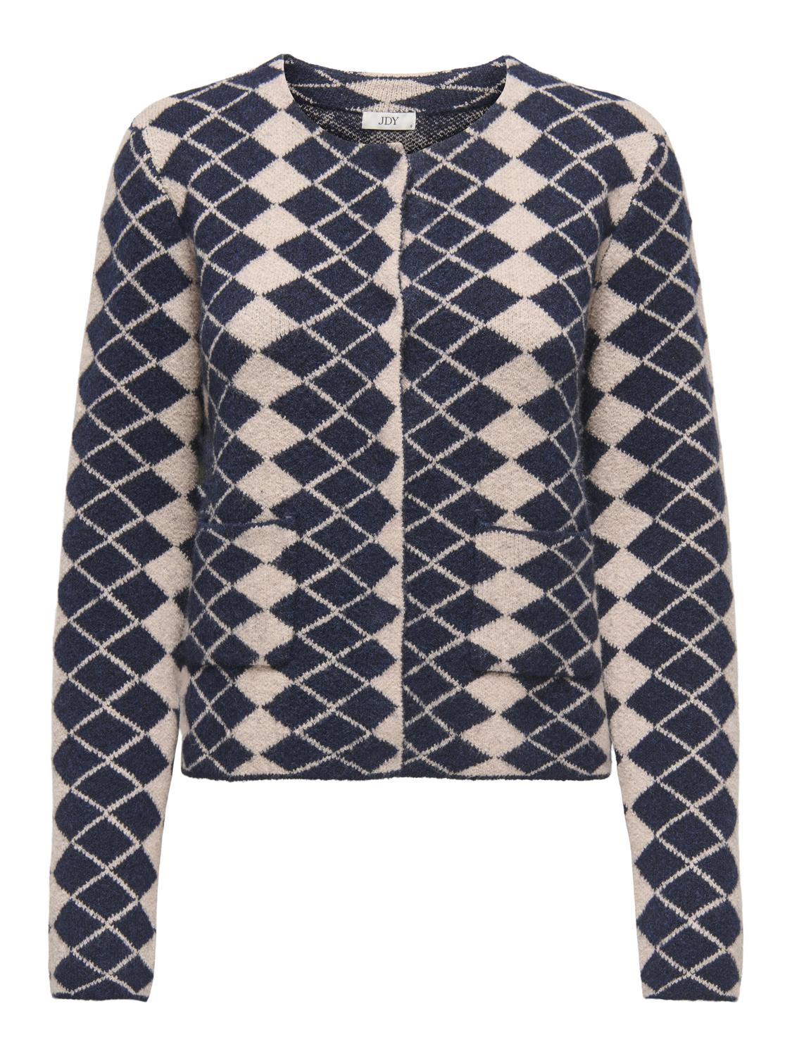 jdyjessica cardigan- navy and cream