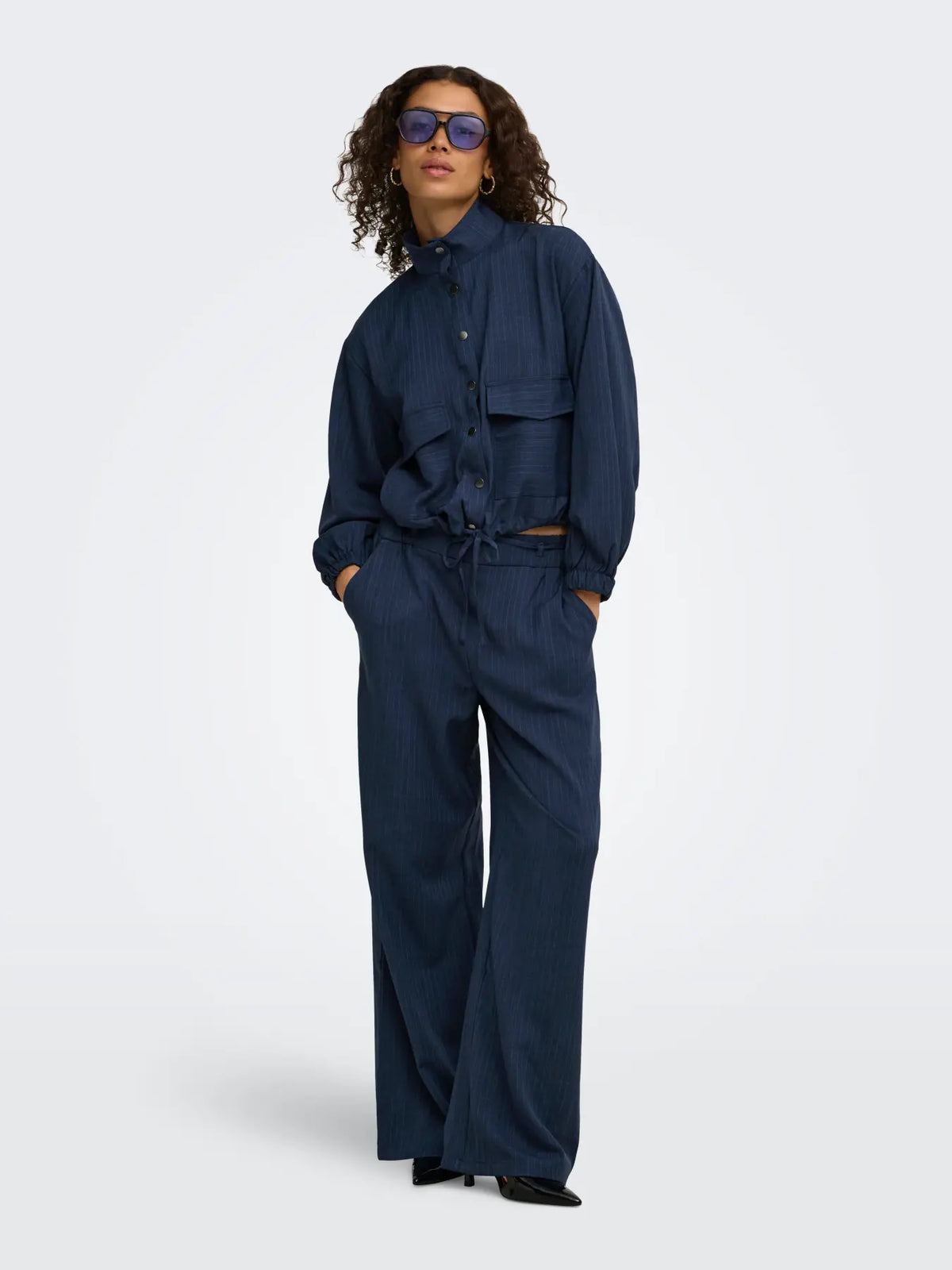 Jdyvesta trousers- Navy
