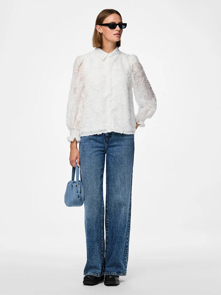 Pcpina Shirt-White