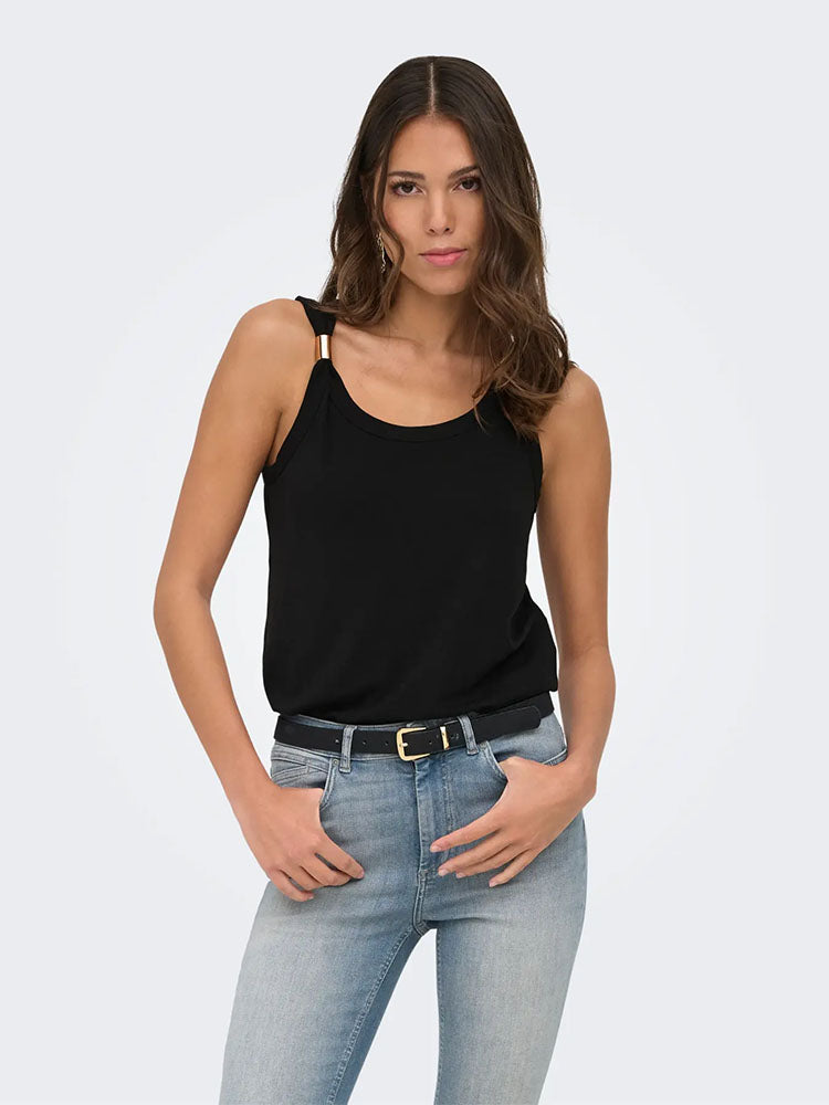 Jdyuffa Top-Black