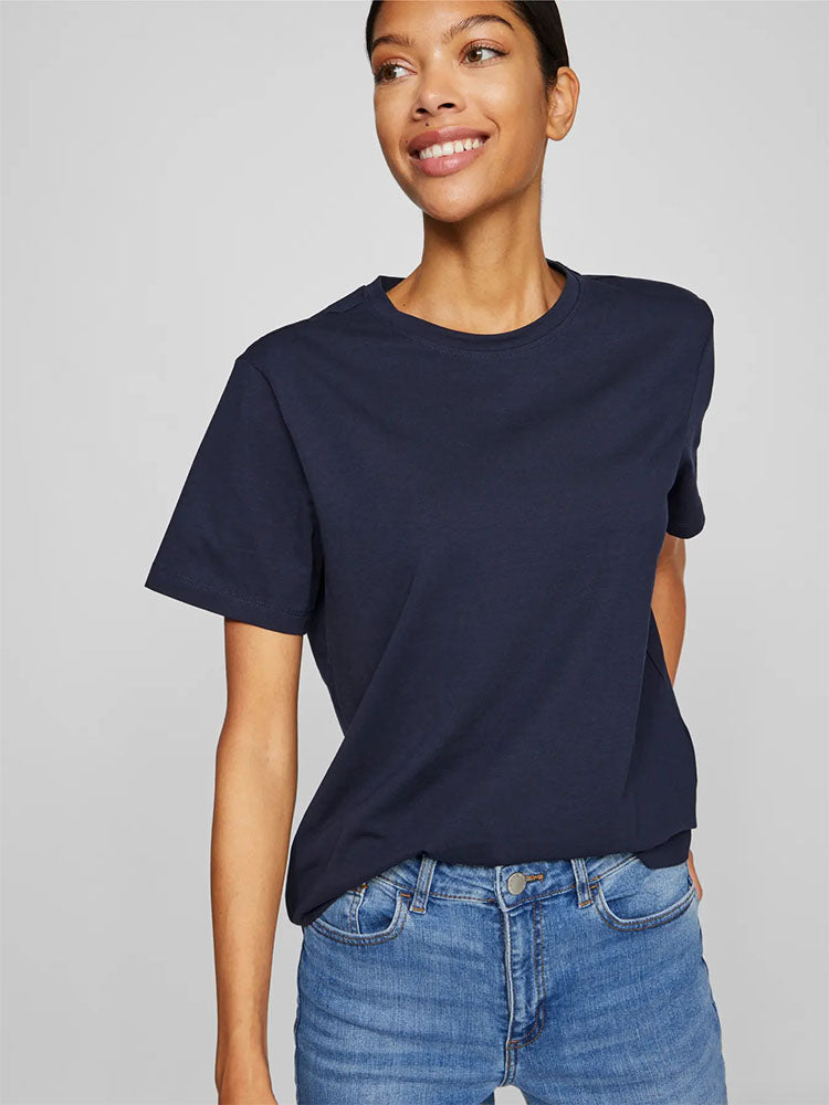 Vinora T-Shirt-Navy
