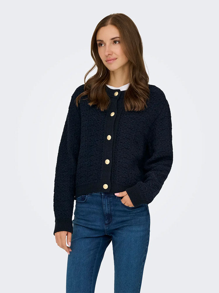 Jdyjonna Knit Cardigan-Black