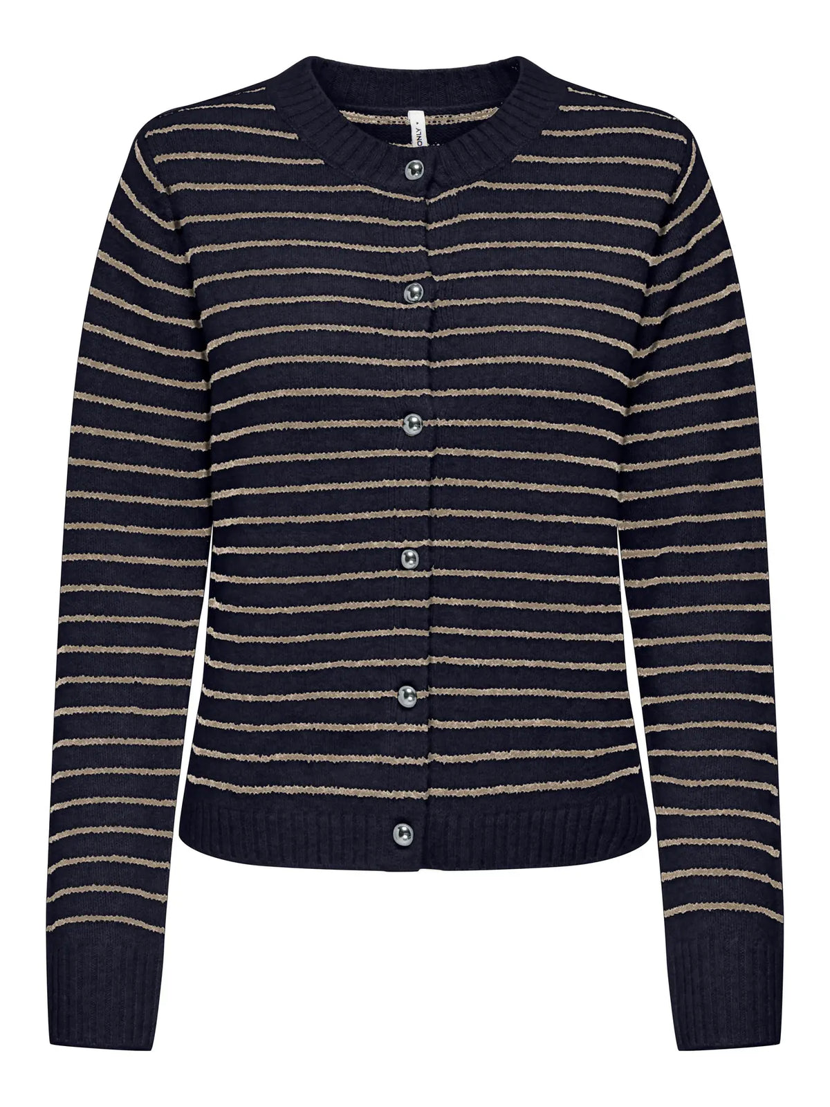 onlchester stripe cardigan