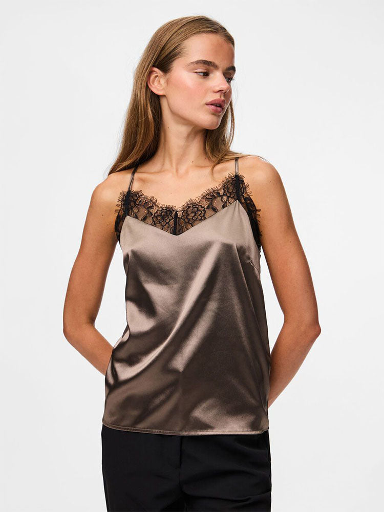 Pcjahara Lace Detail Cami