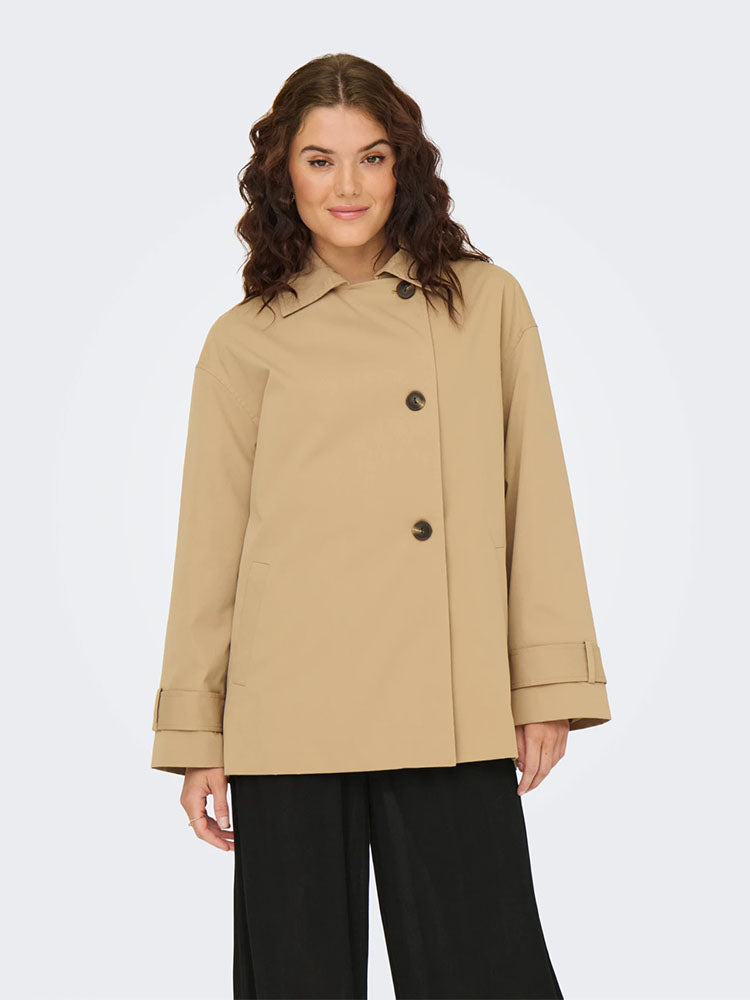 Onlapril Coat-Tan