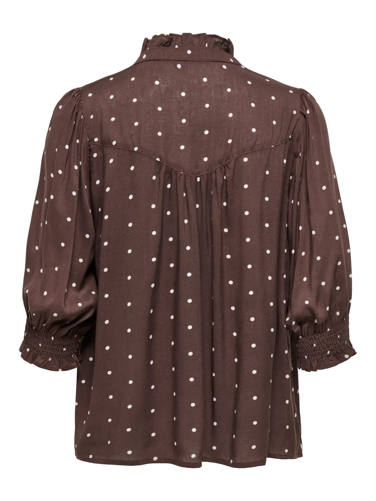Onlraya 3/4 Sleeve Shirt- Polka Dot