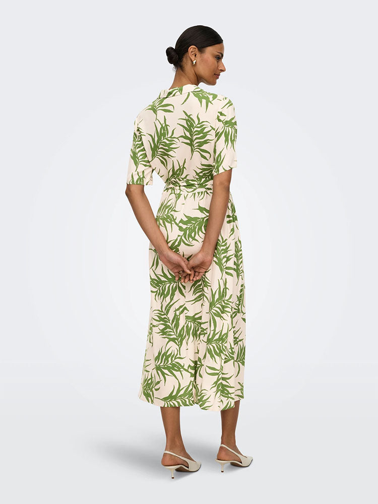 Jdystarsezen Midi Dress-Cactus Leaf