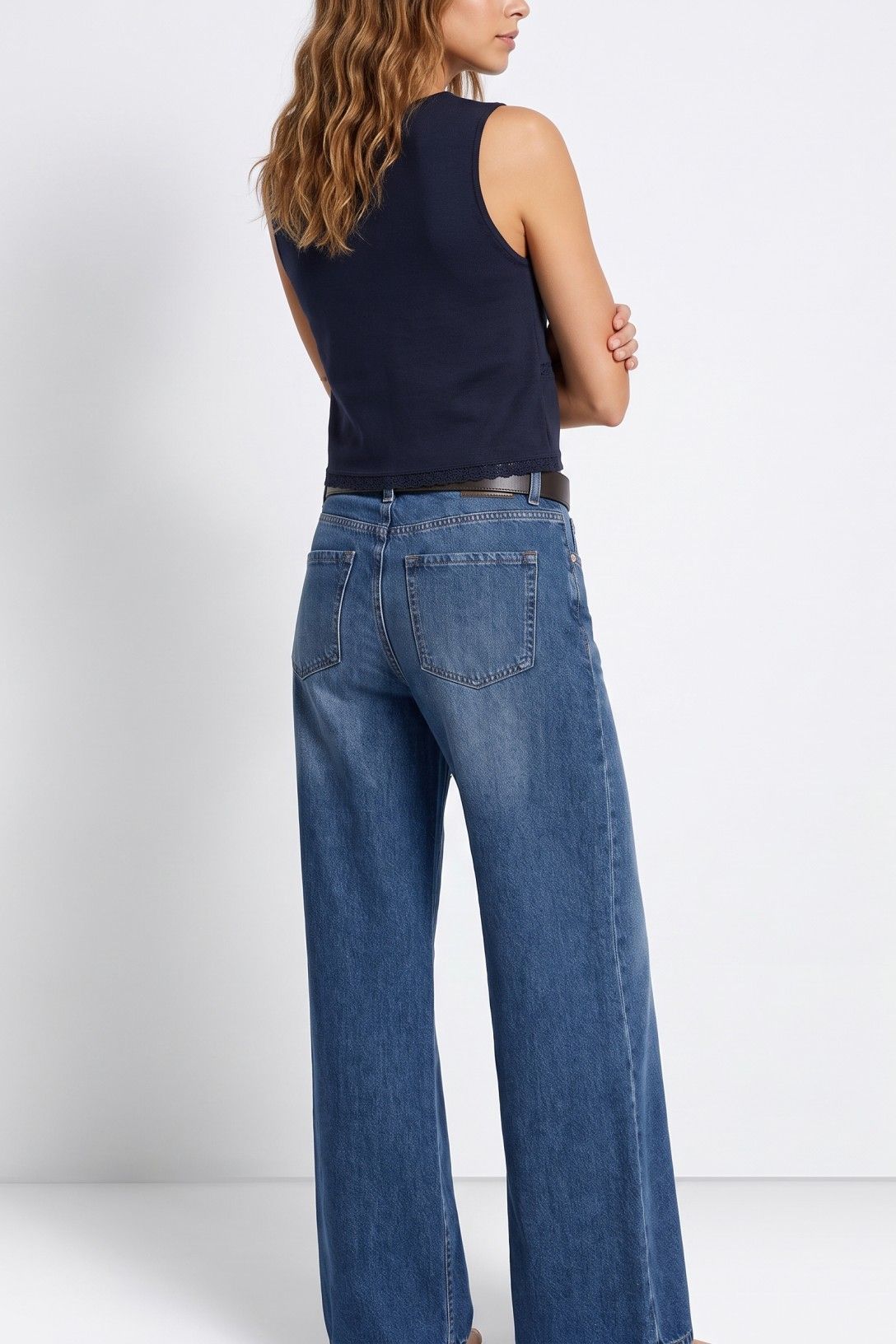Kiki top- Navy