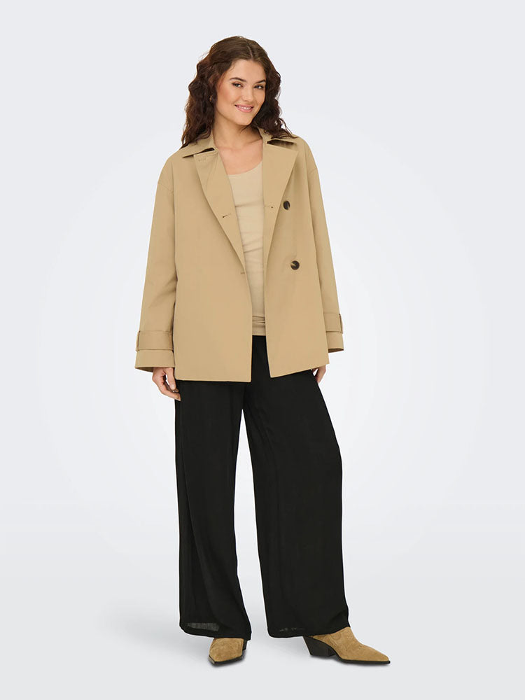 Onlapril Coat-Tan