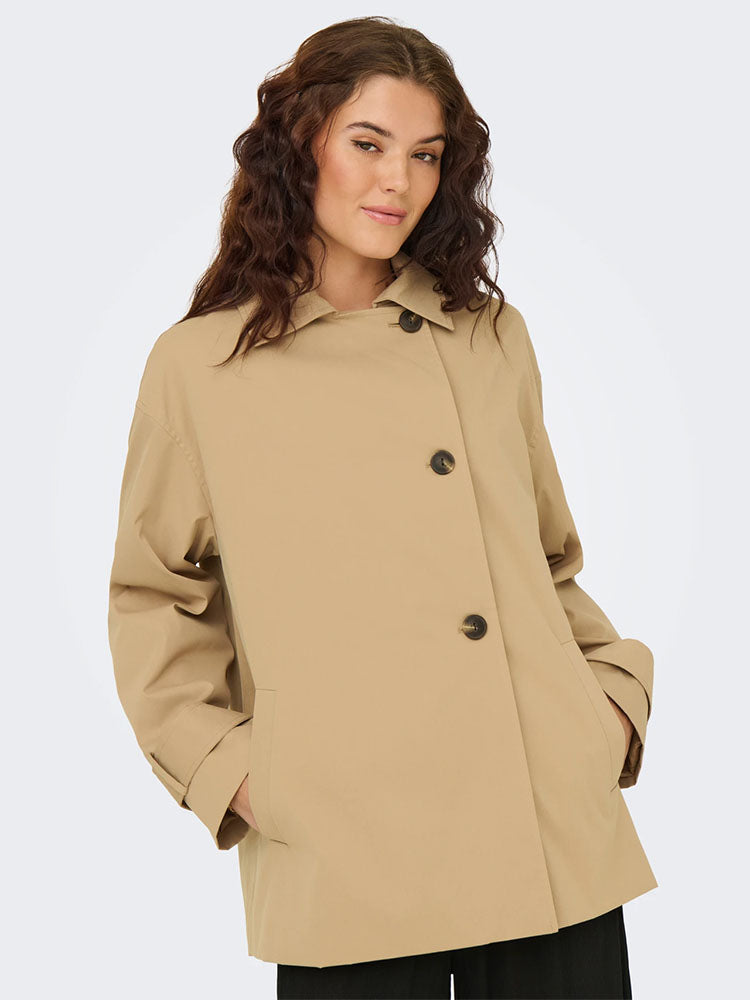 Onlapril Coat-Tan