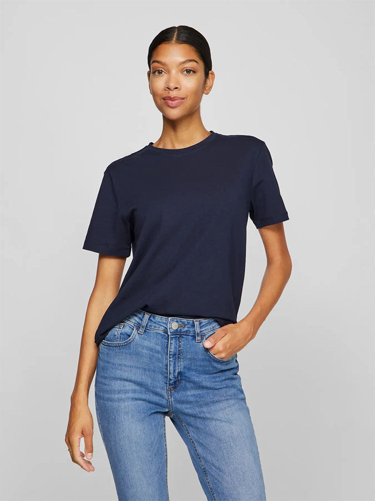 Vinora T-Shirt-Navy