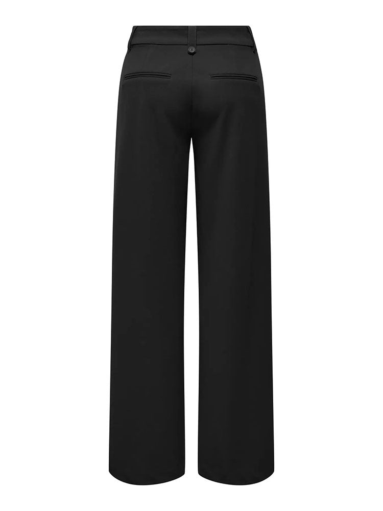 Onlkalina High Waist Trousers-Black
