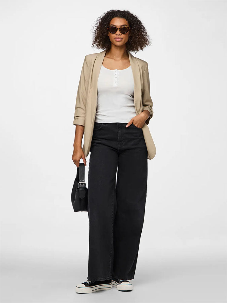 Pckitte Tank Top-Bright White