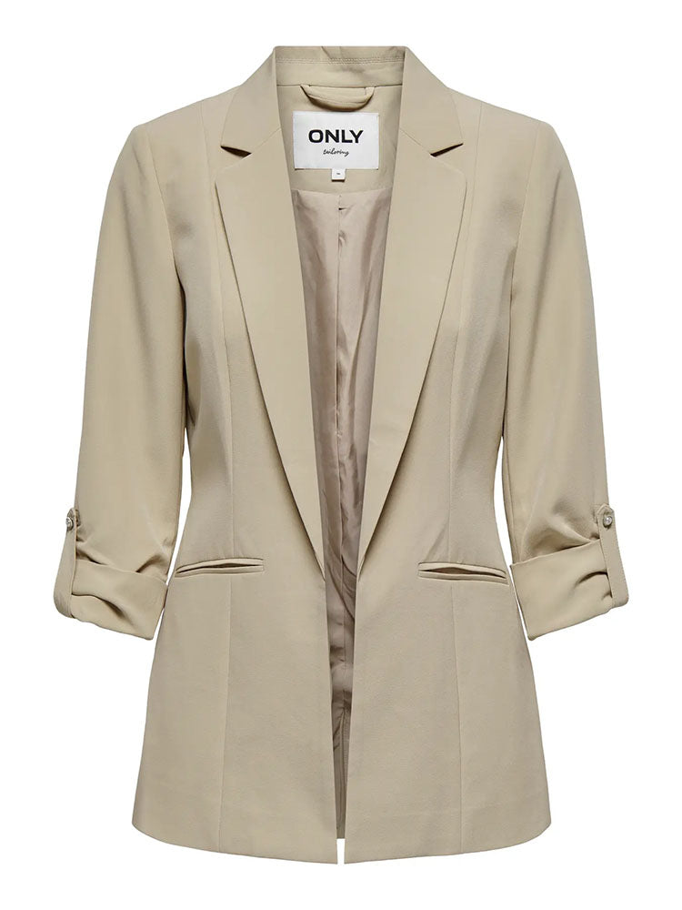 Onlkayle-Orleen 3/4 Blazer-Beige
