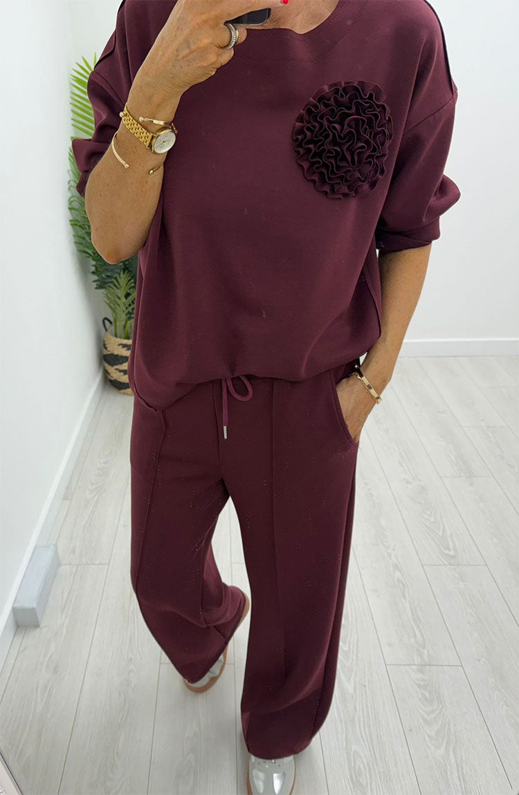Bella Wine Two Piece Set