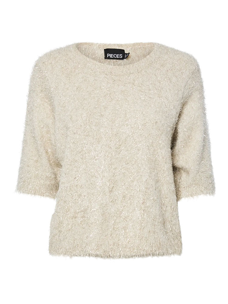 Pcmie Gold Knit Top