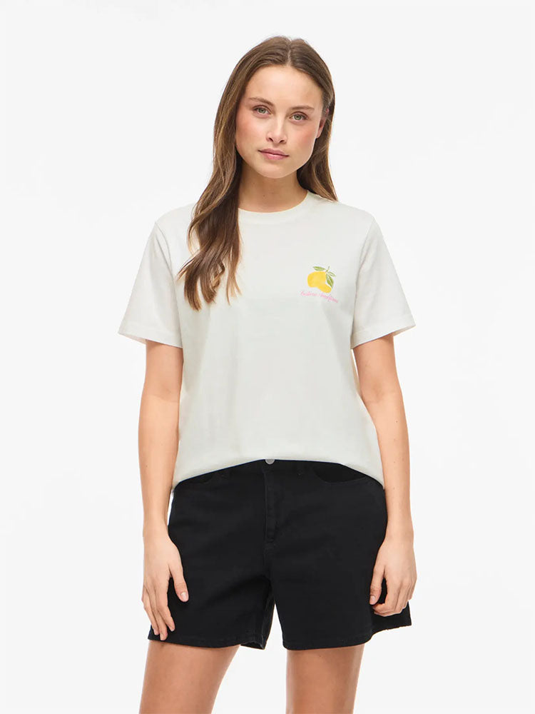 Visybilla T-Shirt-Lemon Fiji Flower