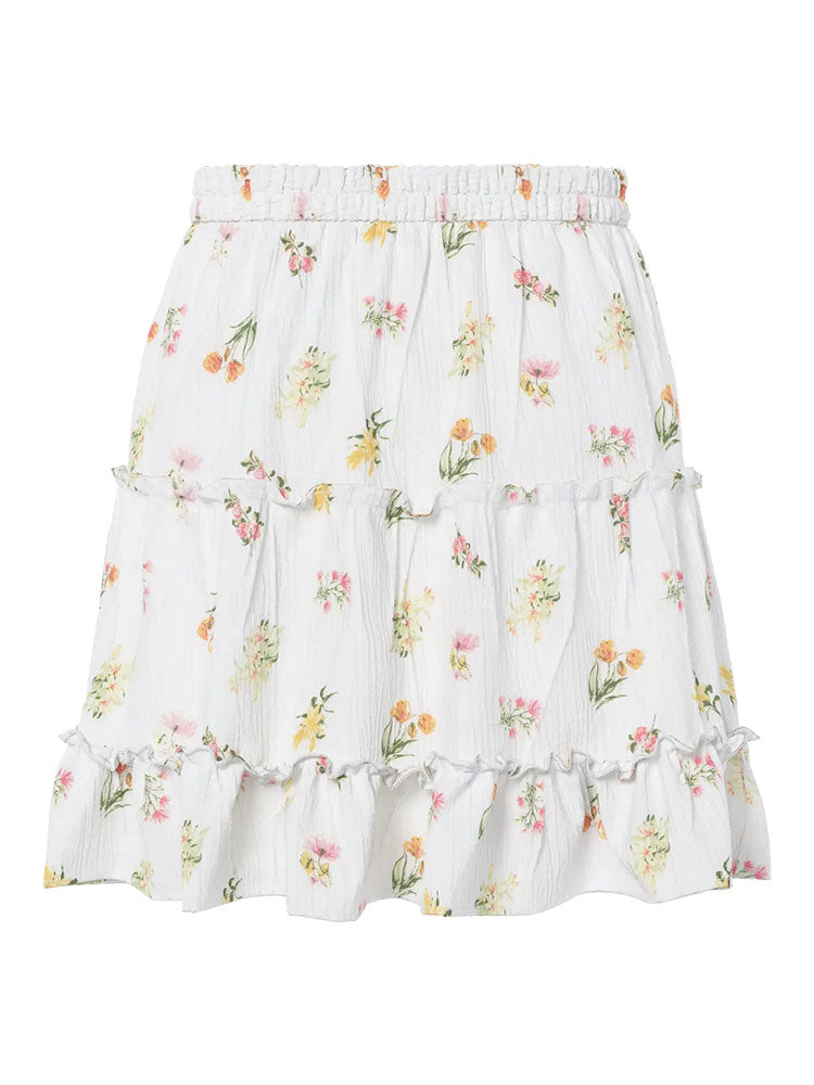 Pcemma High Waist Short Skirt-Floral