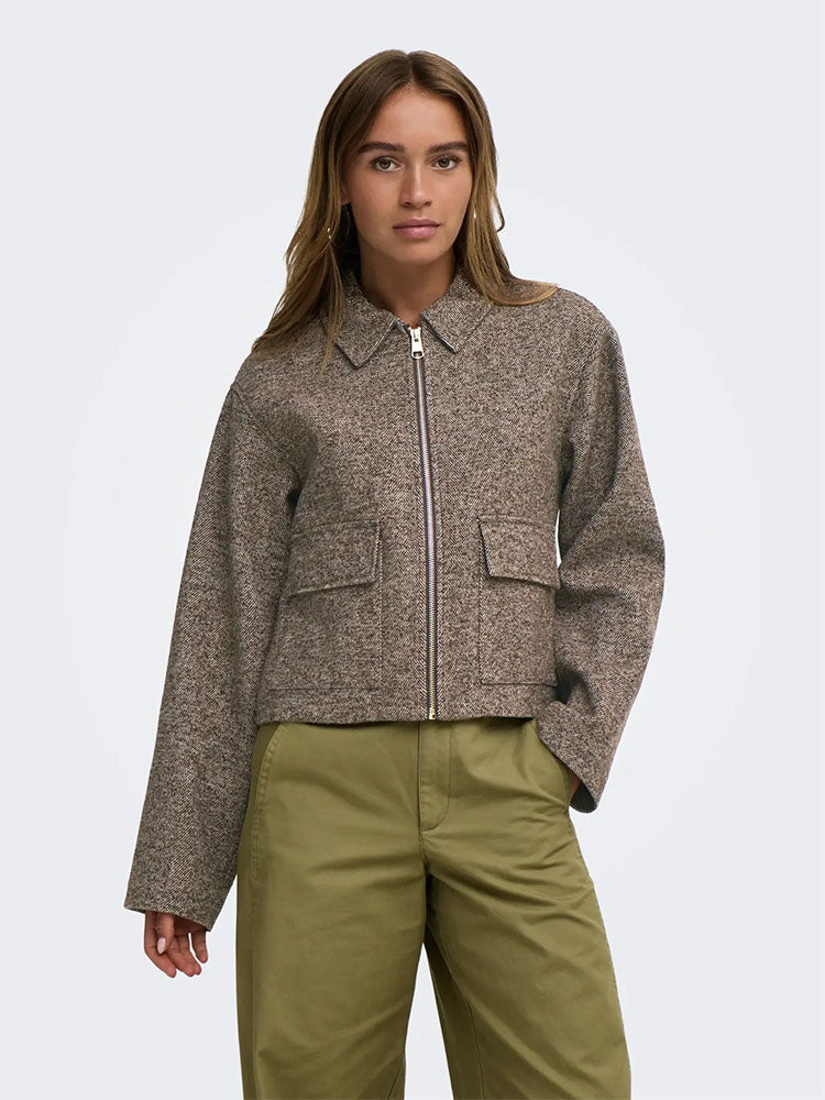 Jdyvinga Herringbone Jacket