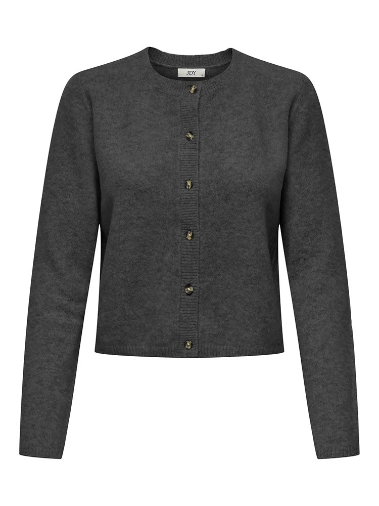 Jdychloe Cardigan- Dark Grey