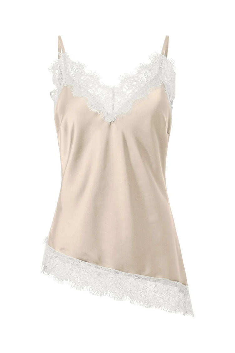 Pcjessa Lace Singlet-Gold