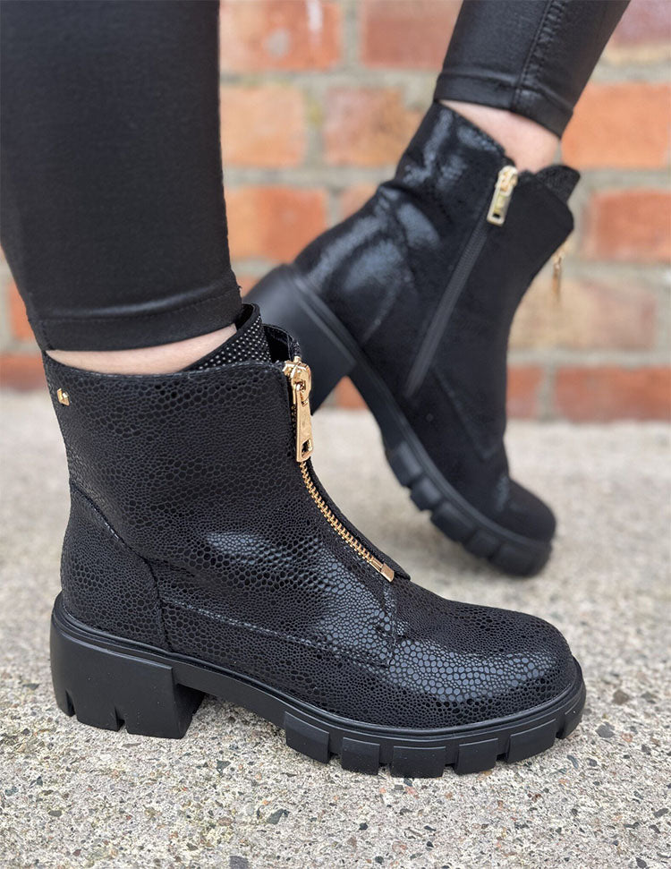 Mercy Now Biker Boot-Black