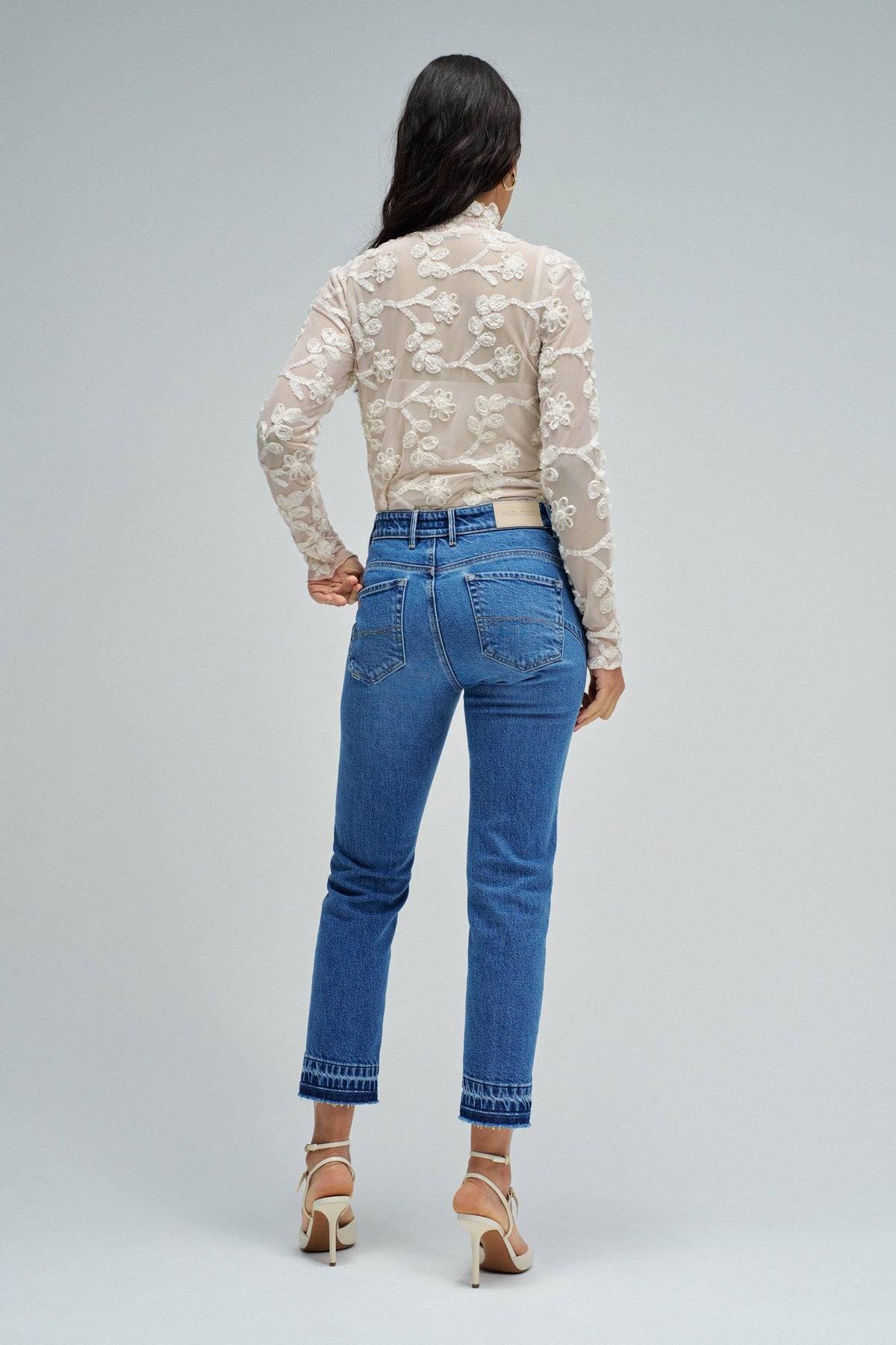 Salsa Faith Push In Cropped Slim Jeans