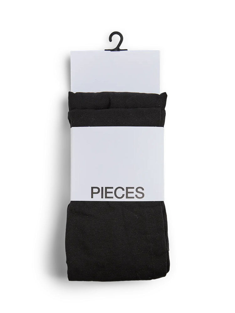 Pcnew Nikoline 40 Den 2 Pack Tights-Black