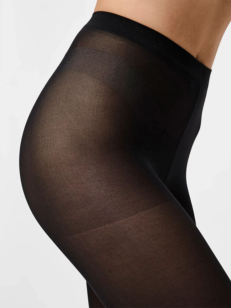 Pcnew Nikoline 40 Den 2 Pack Tights-Black