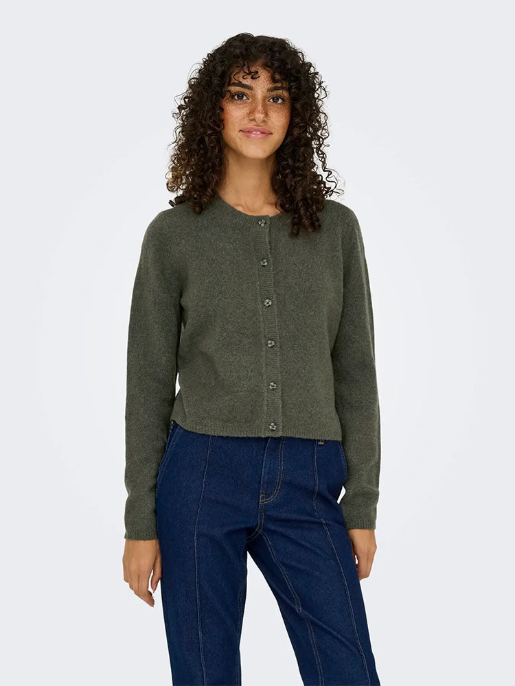 Jdychloe Cardigan- Green