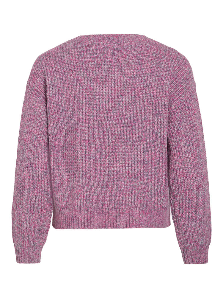 Visposa Knit Sweater-Pink/Purple Multi