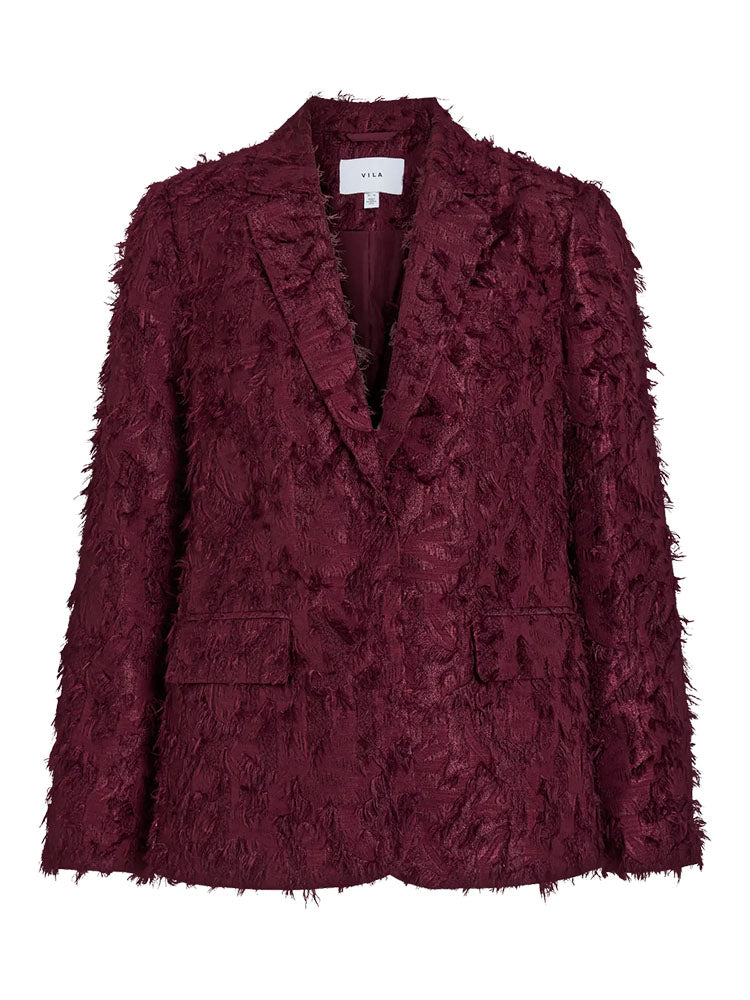 Viwagne Blazer-Burgundy