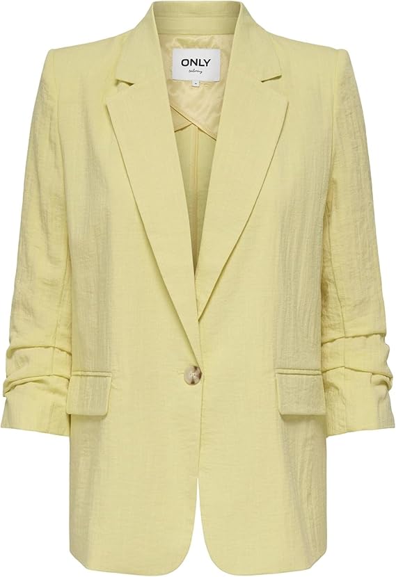 Onlita Linen Look Blazer-Sunlight