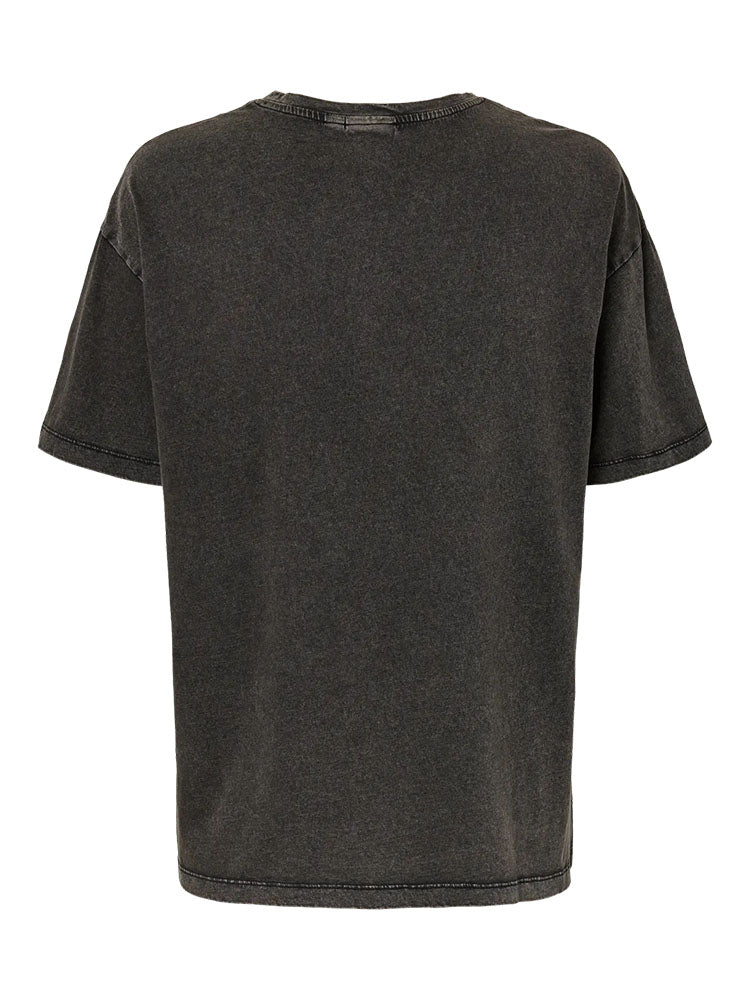 Pcbeloise T-Shirt-Washed Black-Dreamers