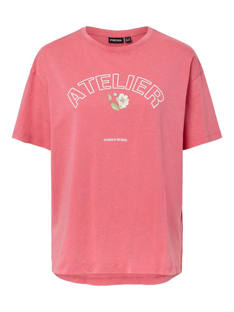 Pcbeloise T-Shirt Pink Atelier