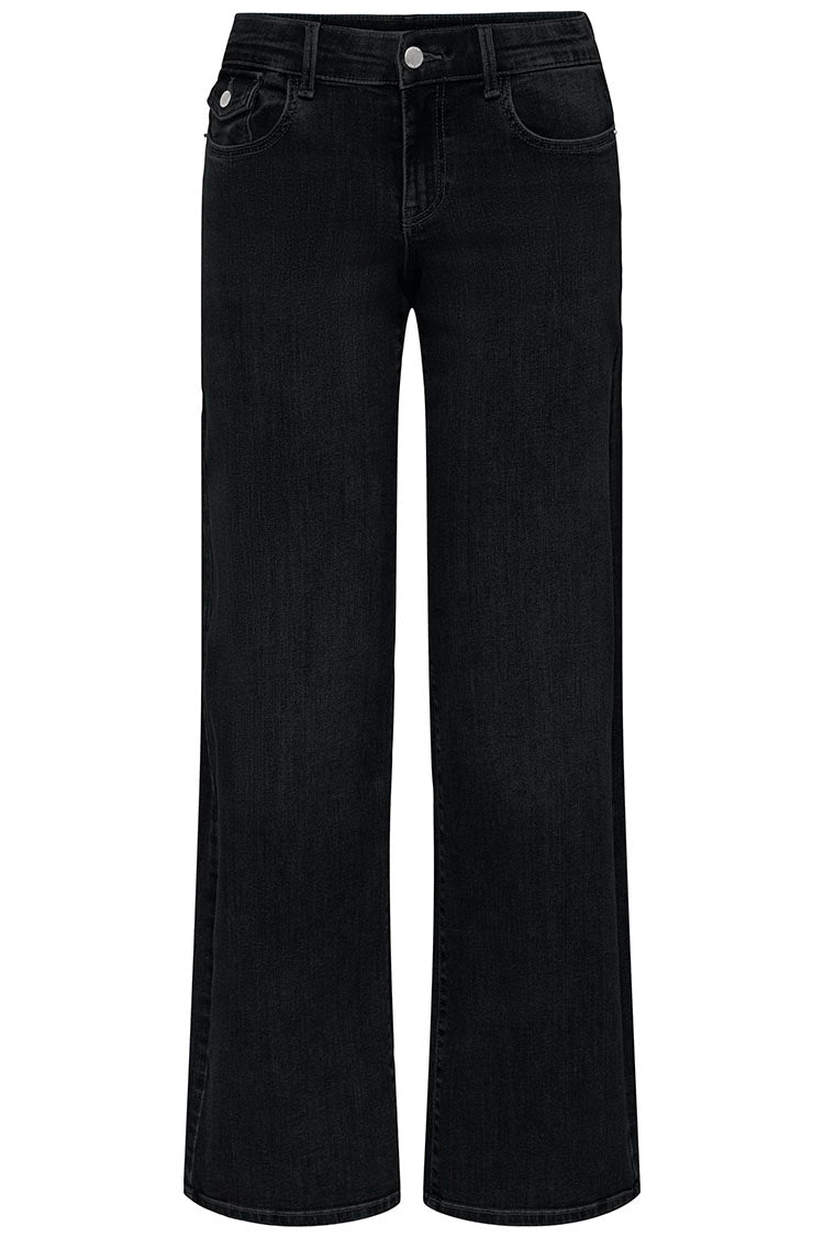 Onllilo Wide Leg Jeans- Black Denim
