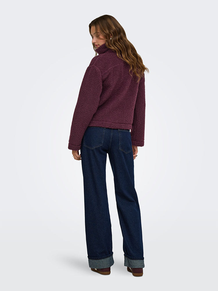 Onlmegan Teddy Jacket-Fig