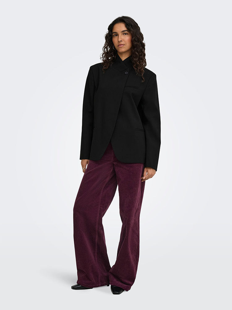 Onlraven Highneck Blazer-Black