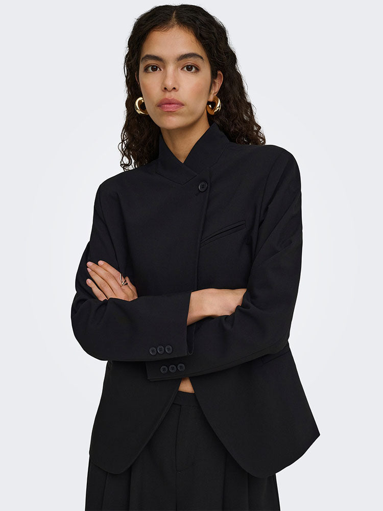 Onlraven Highneck Blazer-Black